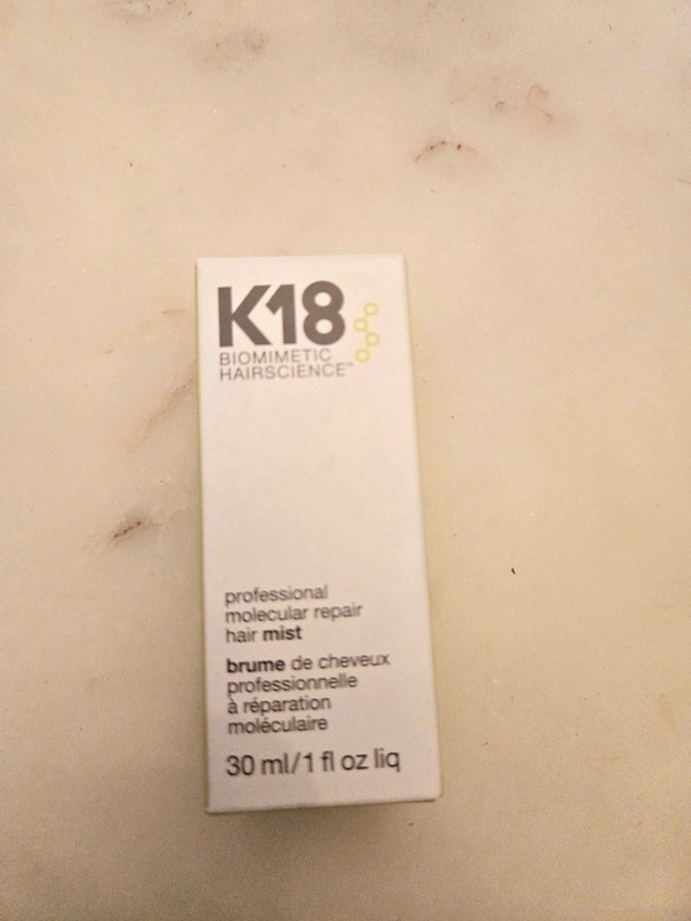 K18 Professional Molecular Repair Hair Mist 30ml / 1 fl oz - Brand New in Box